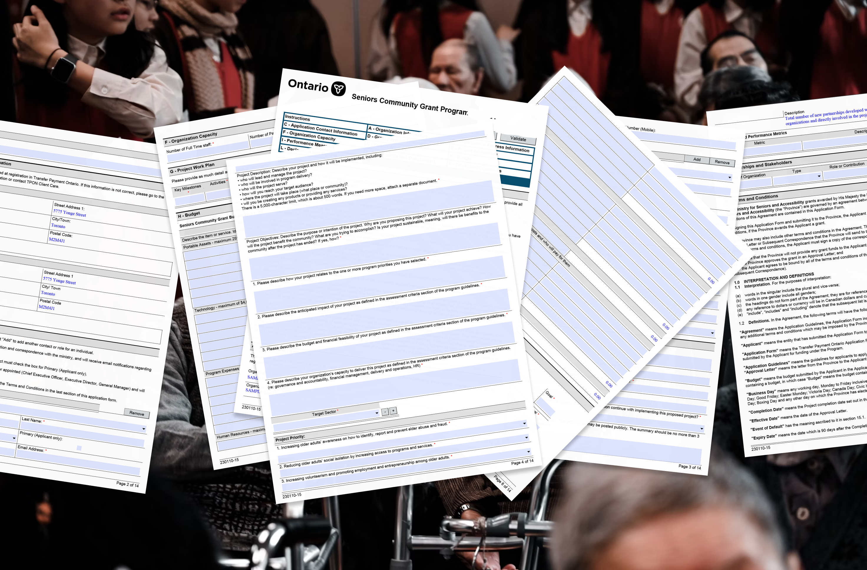 Seniors Community Grants project hero image